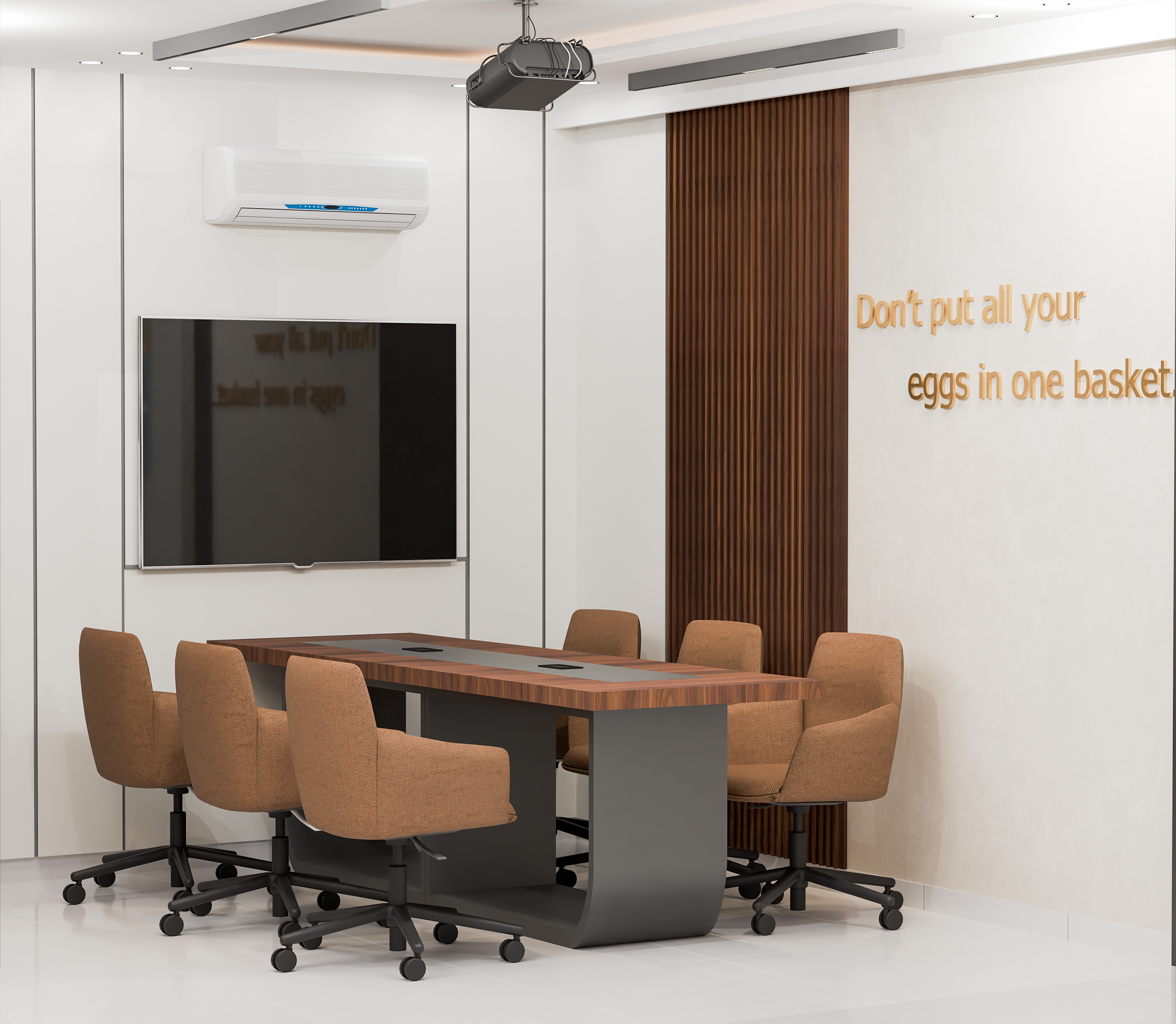 Meeting Room Designed by Decons